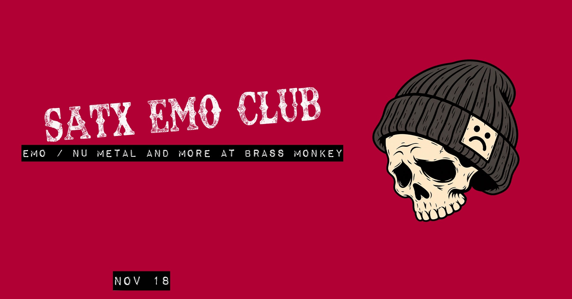SATX EMO CLUB: EMO / NU METAL AND MORE