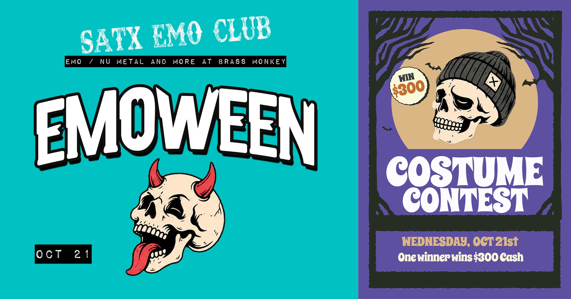 EMOWEEN — SATX EMO CLUB: EMO / NU METAL & MORE