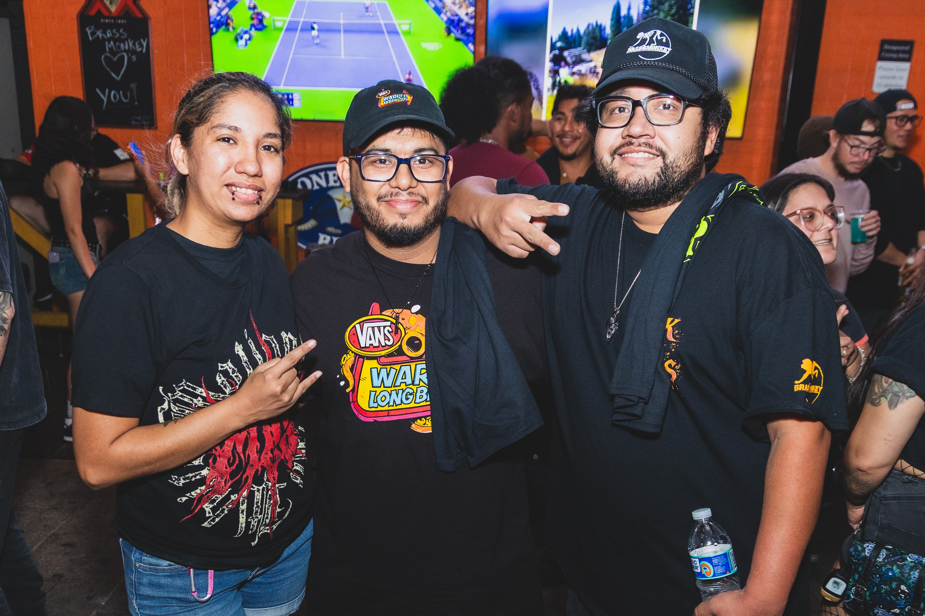 Friends at SATX Emo Club arcade gaming venue